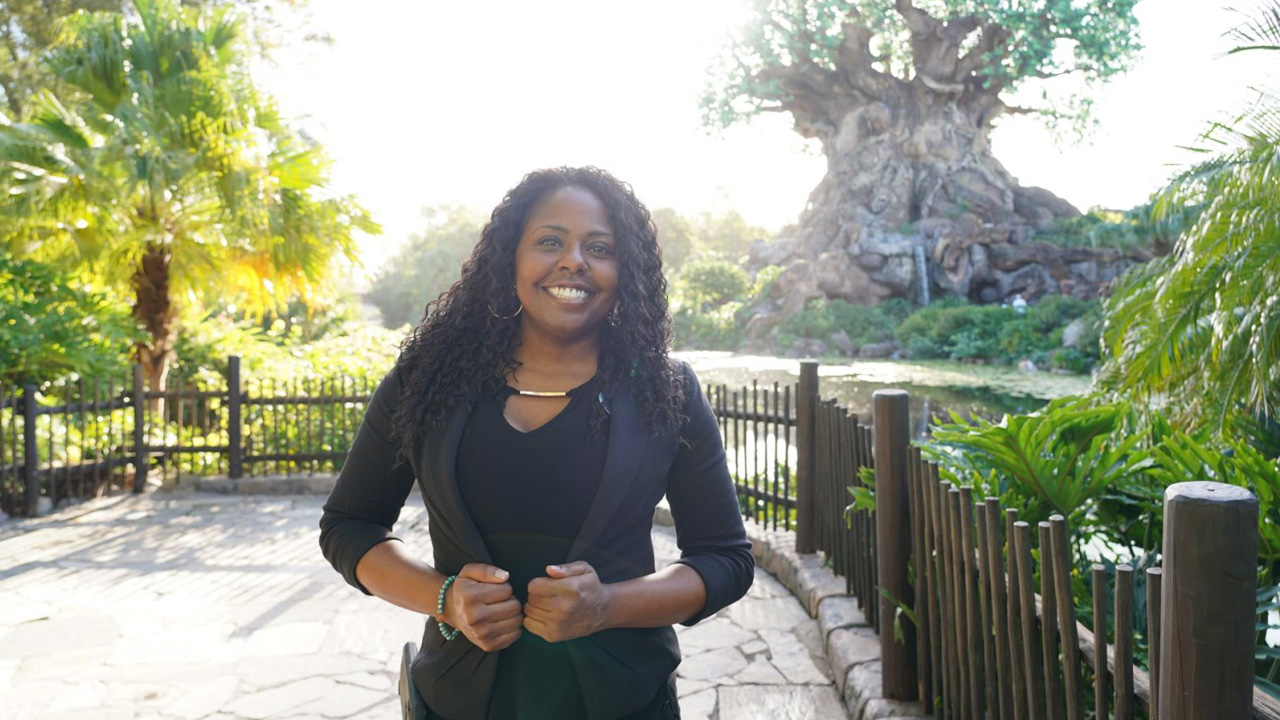At Disney's Animal Kingdom, Angel Price is responsible for keeping the attractions running smoothly. (Purdue University photo/Jared Pike)
