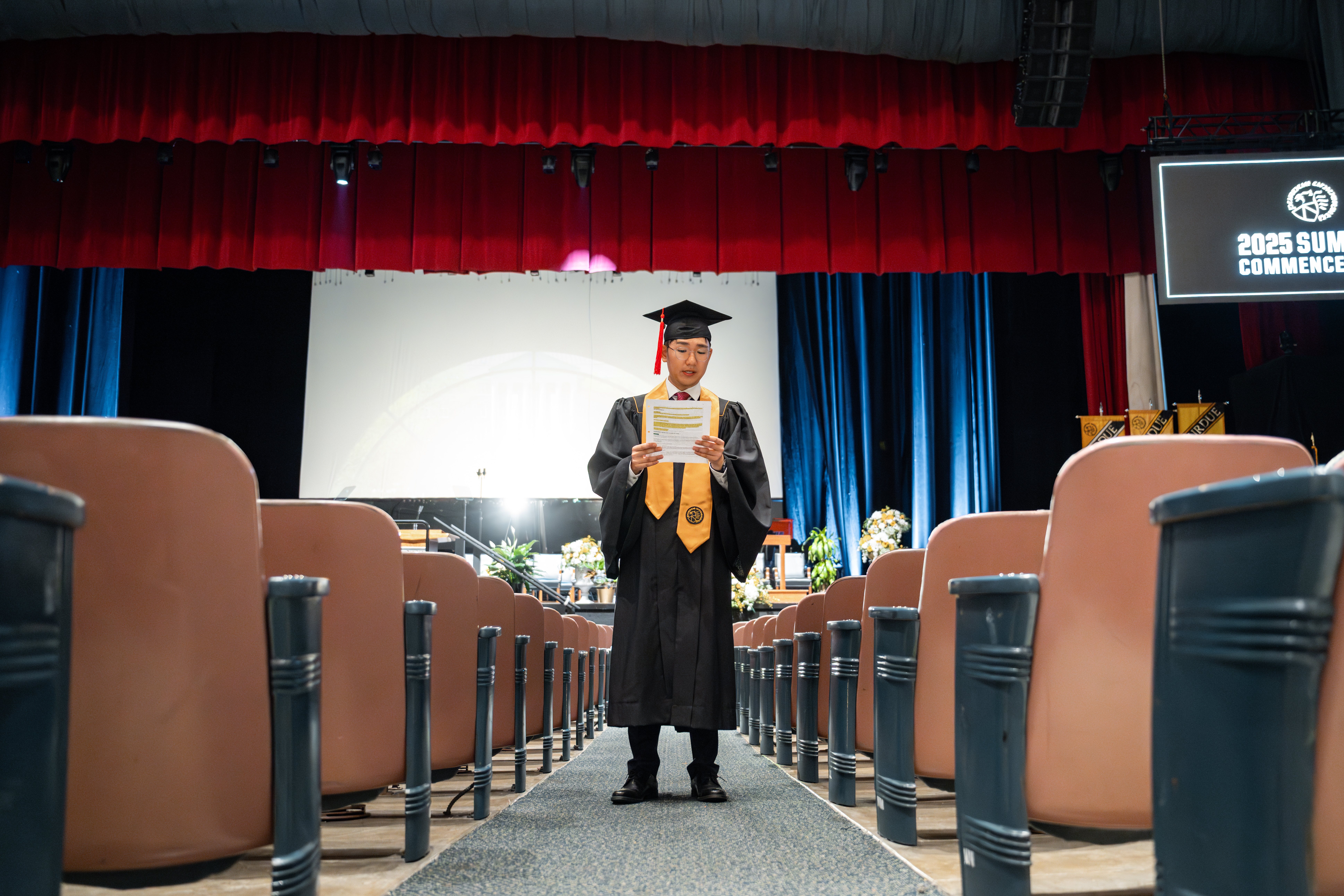 Single mom, son start and finish Purdue education together, walk in the same commencement ceremony