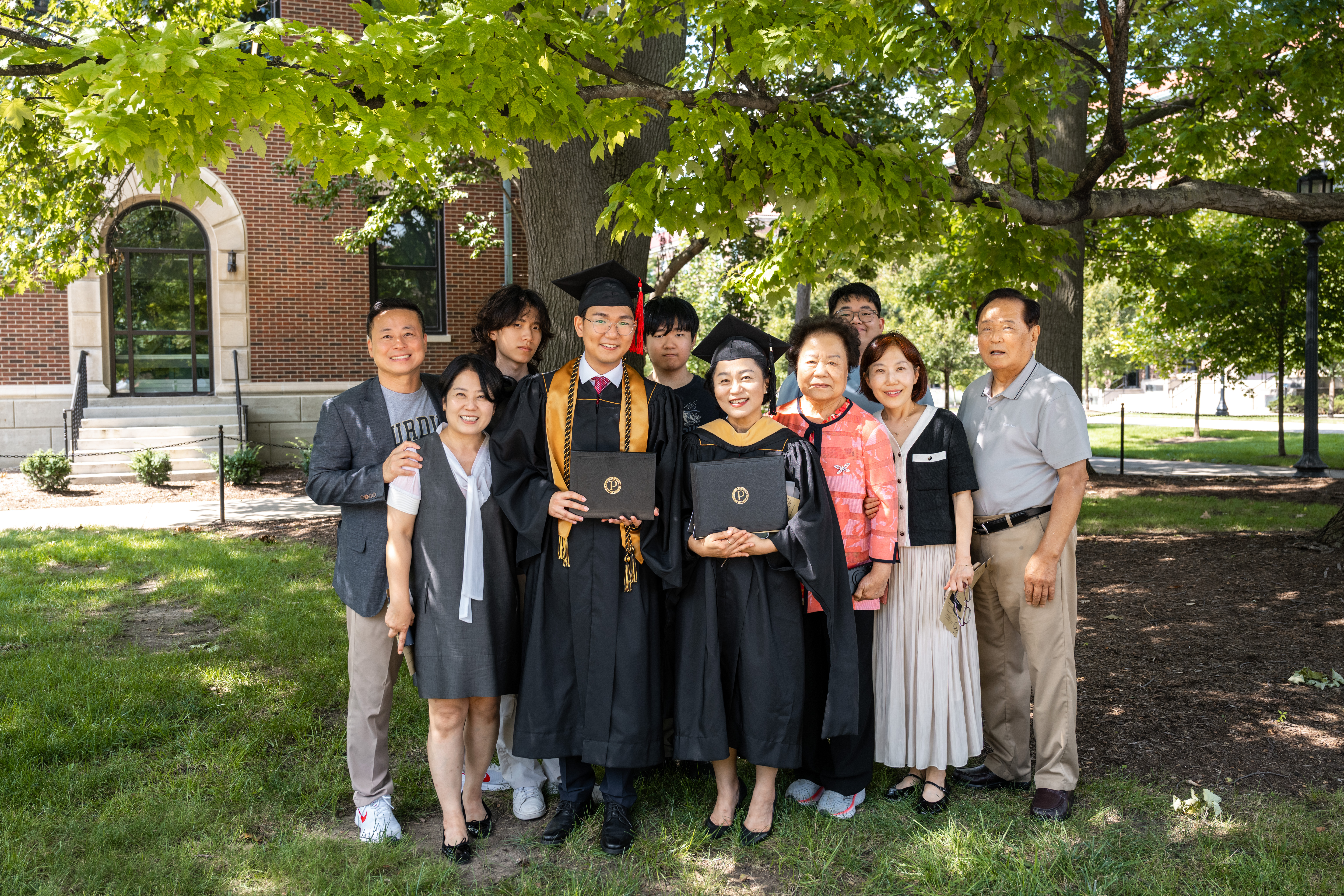 Single mom, son start and finish Purdue education together, walk in the same commencement ceremony