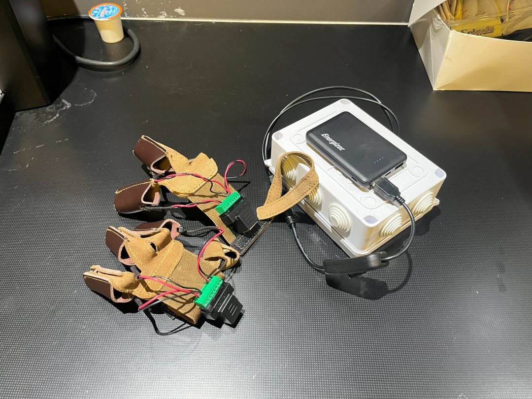 Bartlett's first design, which was later modified in order to improve responsiveness and the overall user experience.