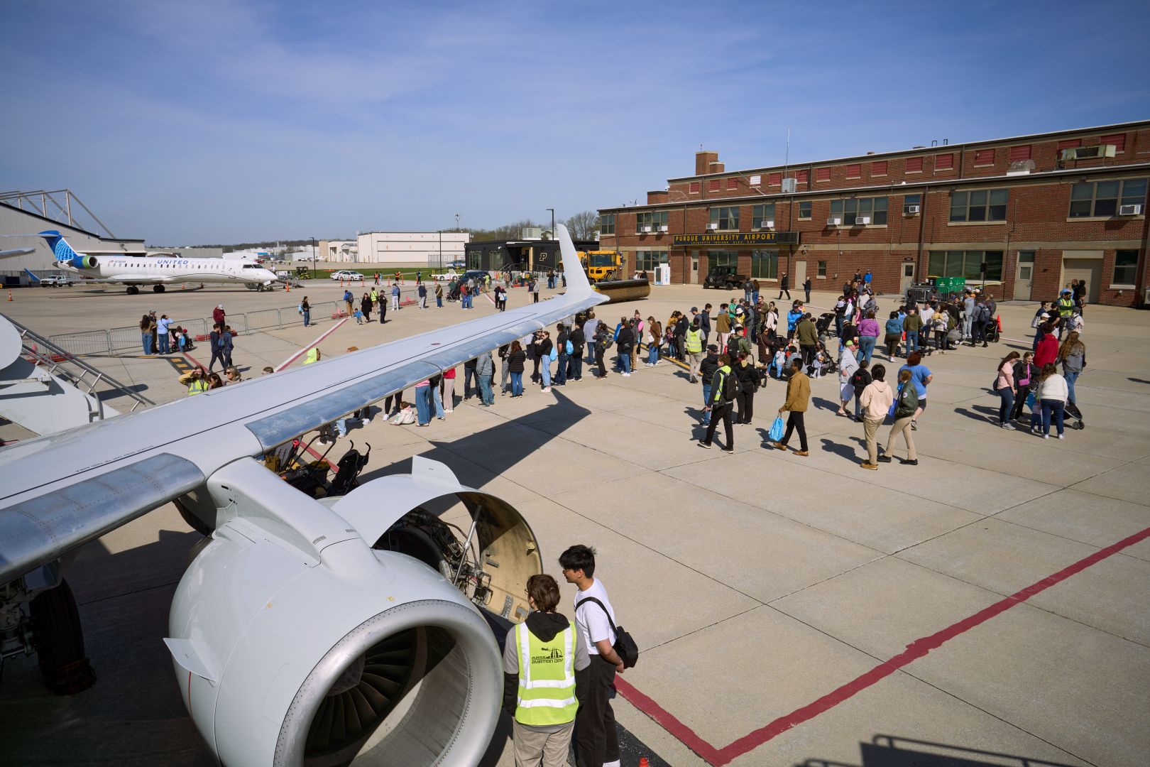 Aviation Day consistently draws thousands of attendees per year. (Photo credit: Eason Fan)