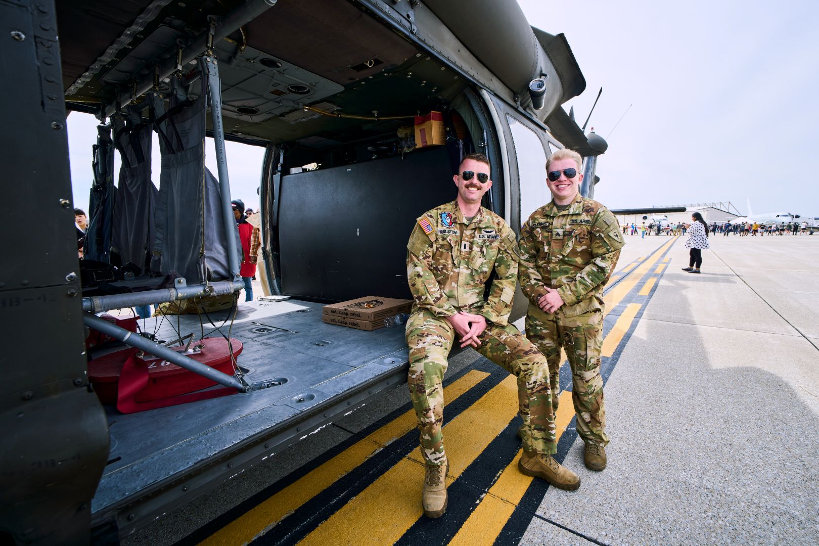 Military aviation has long been a feature of Aviation Day, and it was even more of a feature in 2026 with the event's "Heroes in Flight" theme. (Photo credit: Eason Fan)