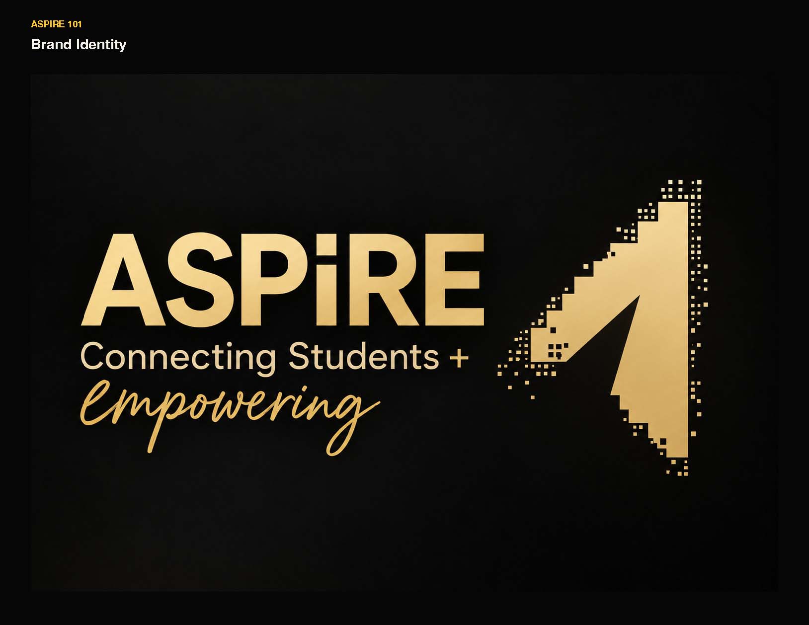 Aspire 101’s brand identity centers on connecting and empowering students