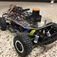 Autonomous 1:10-scale vehicle