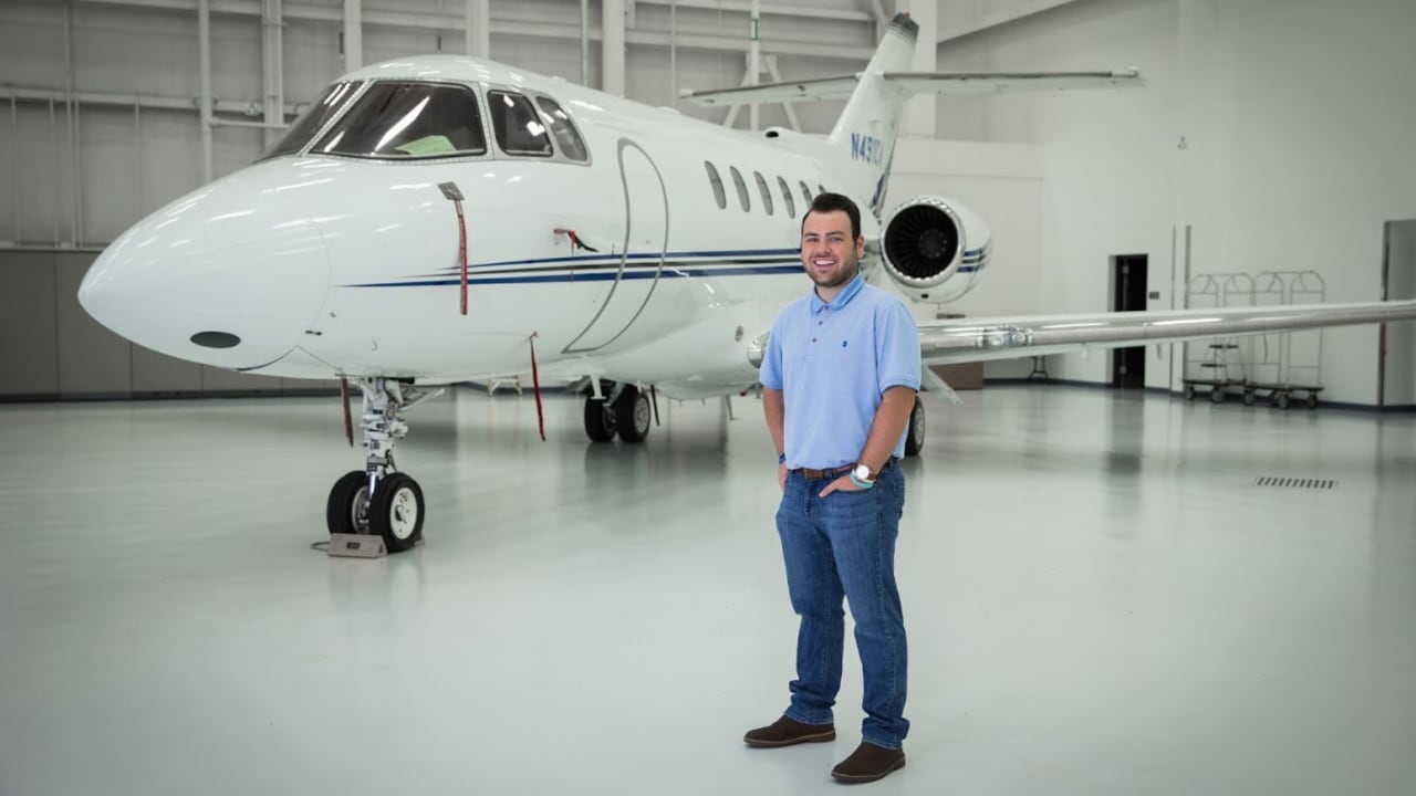 AET student gains “firsthand field experience” in Textron Aviation