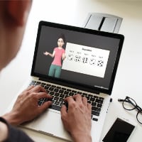 Virtual learning via lifelike computer-generated instructors