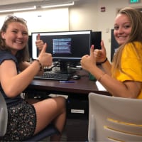 High school students participate in the 2018 Cybersecurity Camp