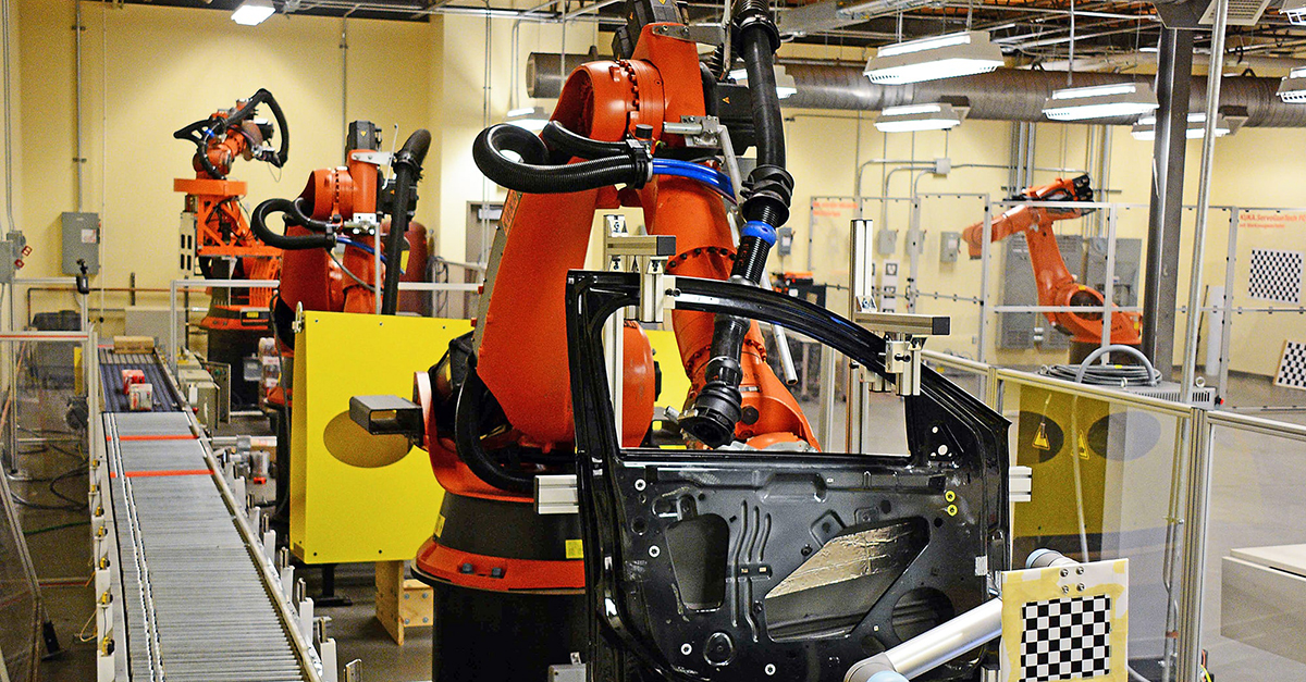 Robotics in manufacturing 