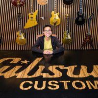 Lyndsay Moye enjoys her role as a Gibson CNC engineer, where she helps create instruments using the processes that she learned in guitar lab. (Purdue University photo/Matt Kerkhoff)