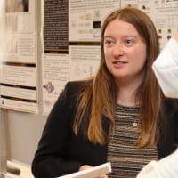 Janna Johns, an undergraduate UX (user experience) research lab assistant