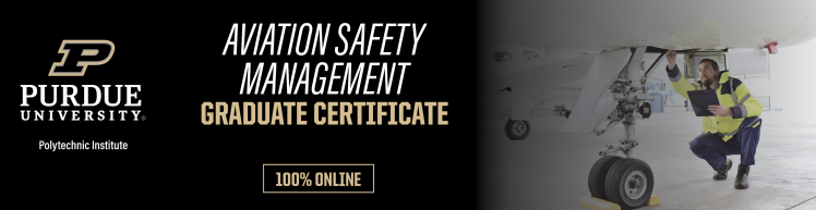 Aviation Safety Management Graduate Certificate (Online)