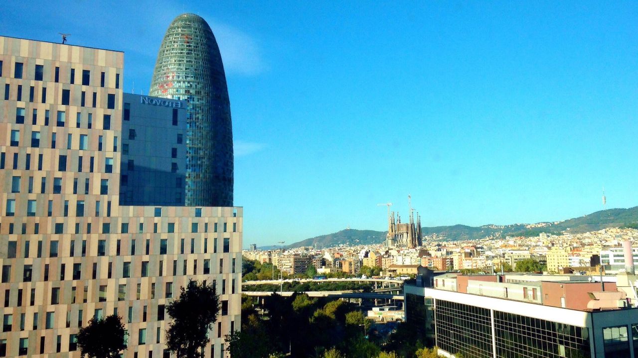 The skyline of Barcelona, where ACM CHI 2026 took place. (Photo credit: ACM CHI)