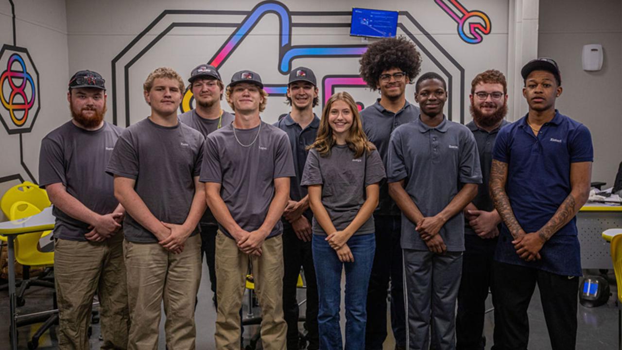 Eleven seniors from New Albany and Union County High Schools graduated recently from Toyota’s 4T Academy, making history as the inaugural class at Toyota Mississippi. (Photo credit: 4T Academy Mississippi)