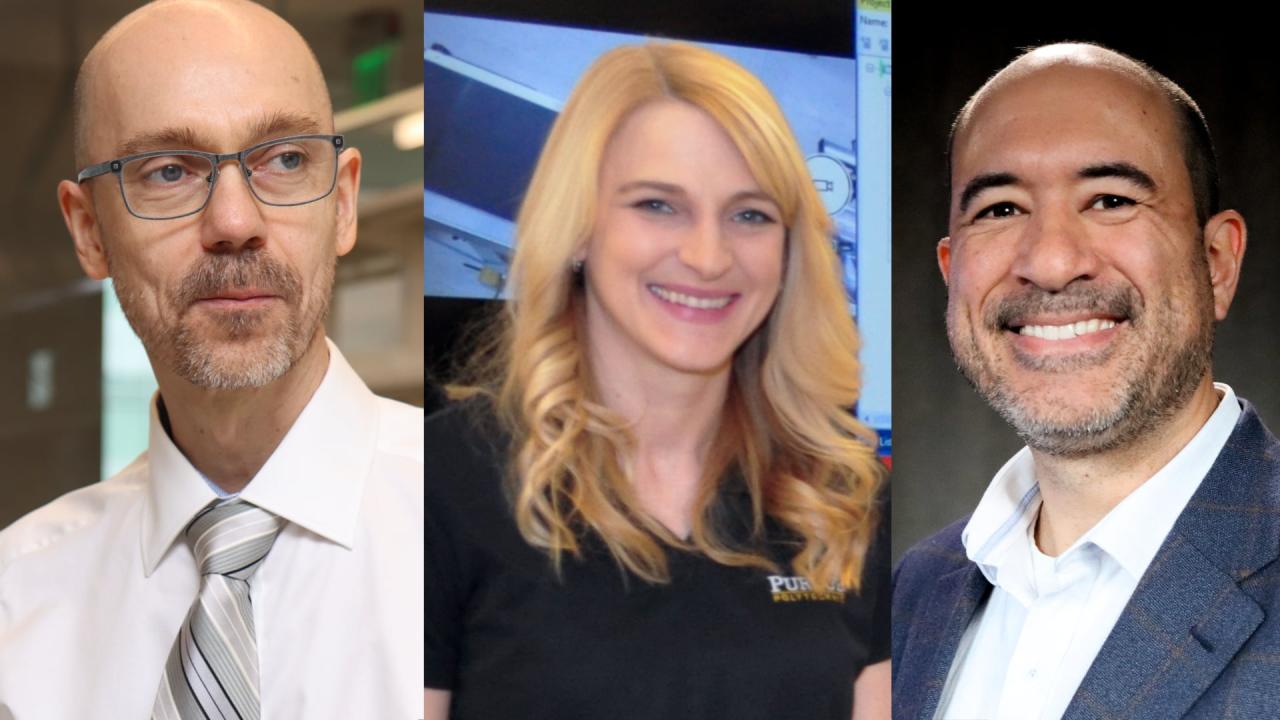 (Left to right) Nawrocki, Newell, and Garcia-Bravo.