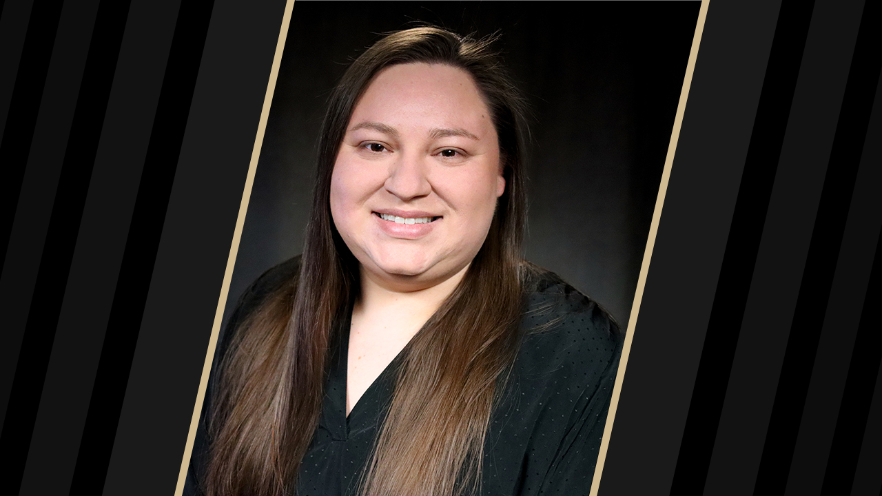 Pessler earned her bachelor's, master's and doctoral degrees from Purdue University. (Purdue University photo/John O'Malley)