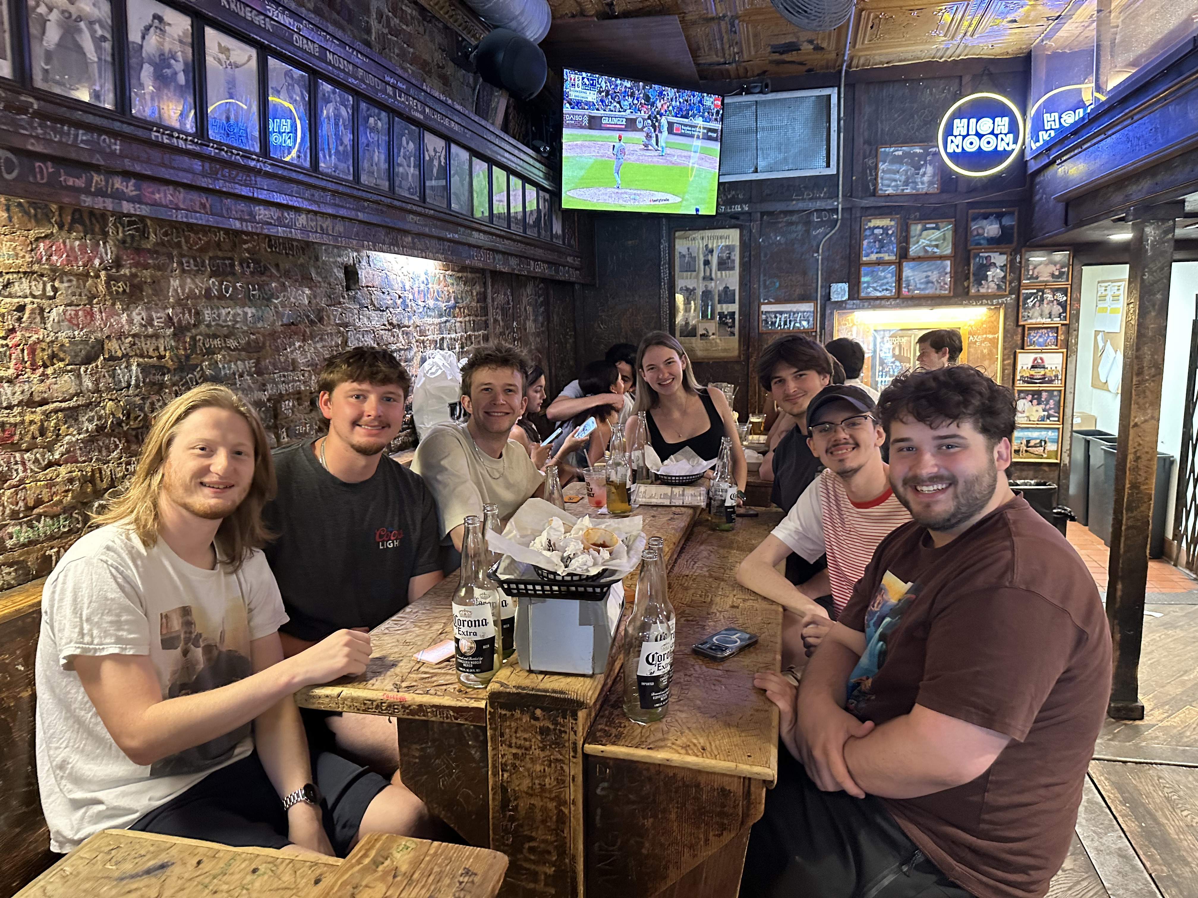 Group #44 Celebrating at Harry's!