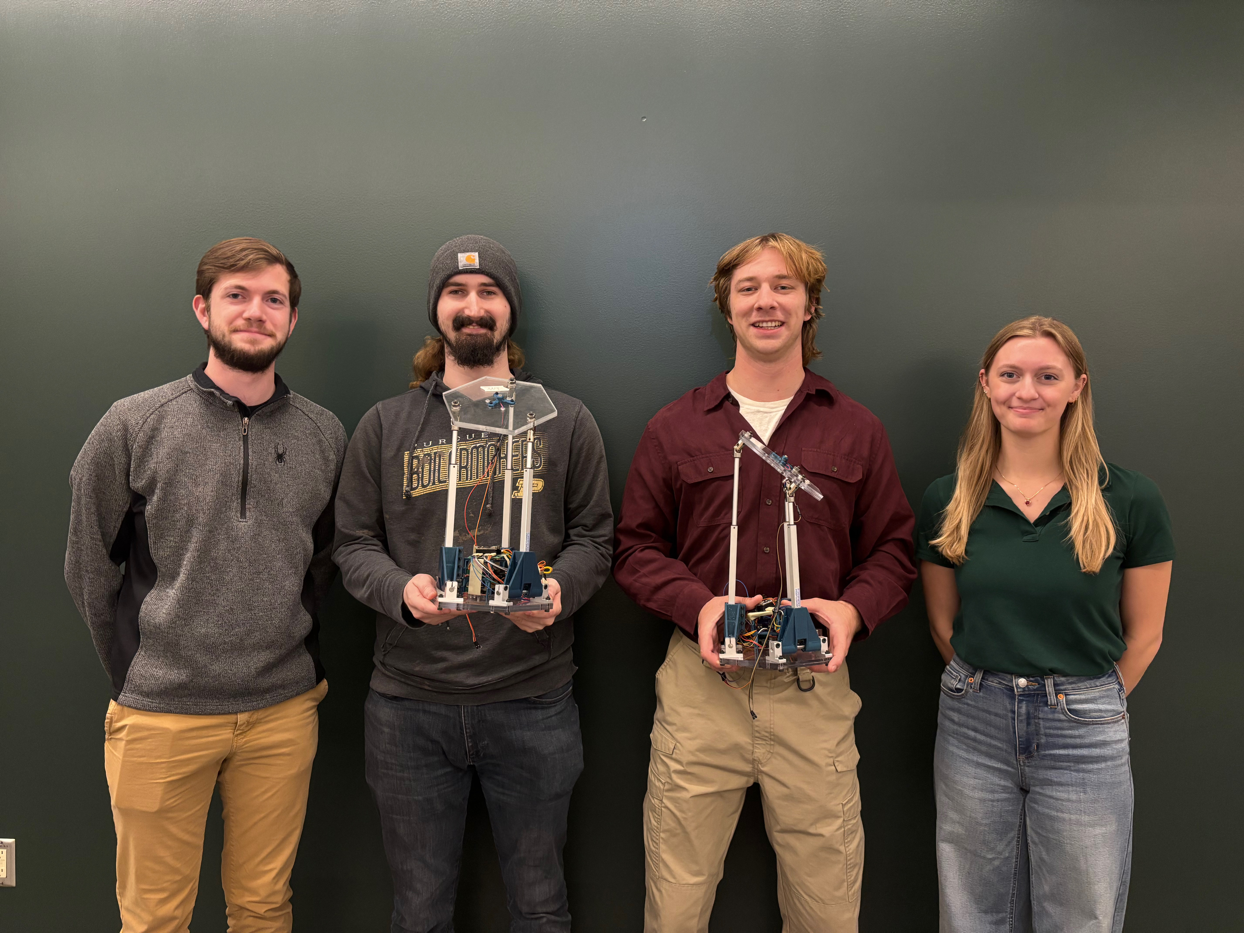 Braden Herbert, Zackary Lamberson, Gabriel Tanner, Jillian Wilde (Names Left to Right)