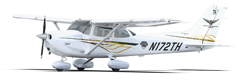Rendering of Purdue's Cessna 172 for the Top Hawk program.