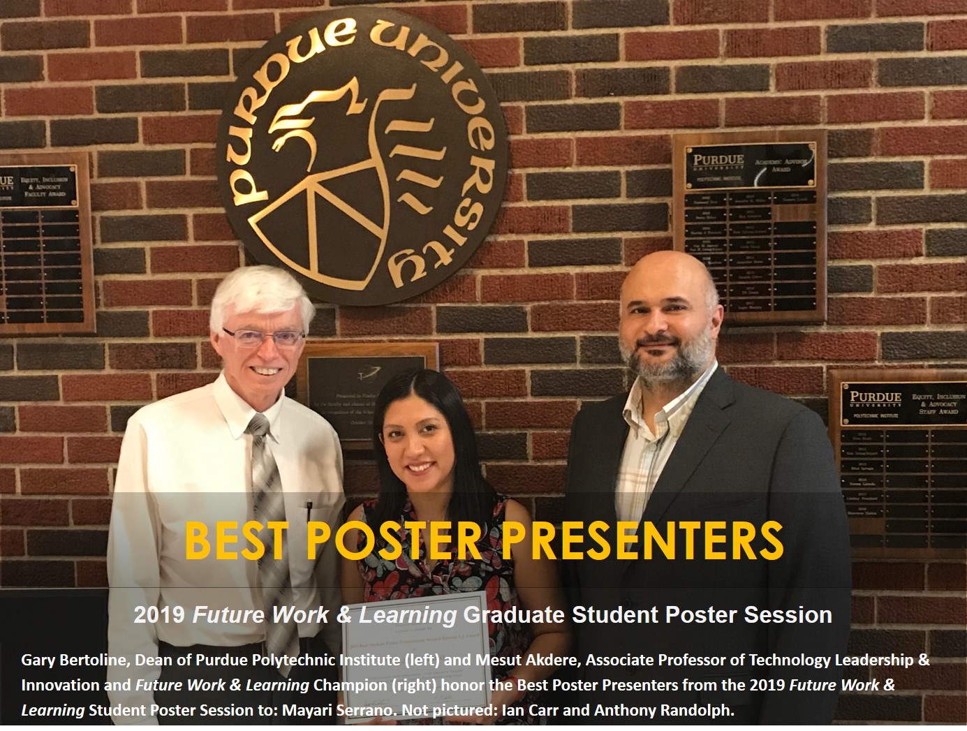 Best poster winner photo