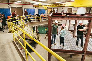 BCM students gain experience by visiting active job sites