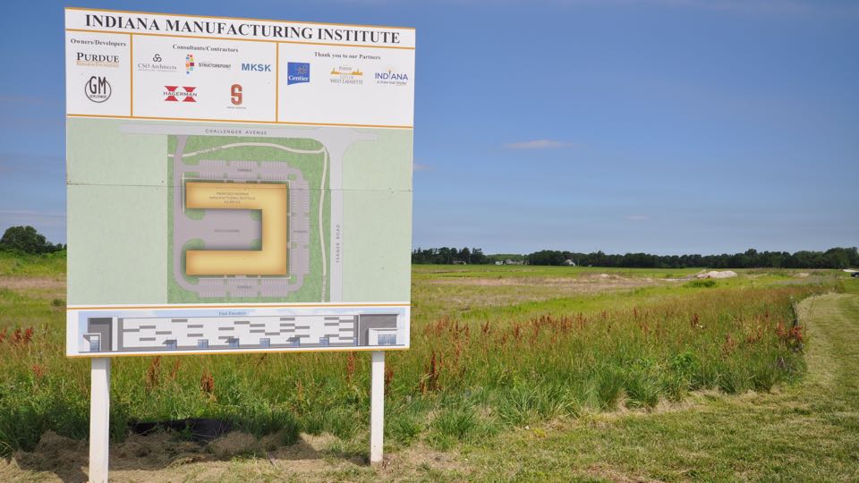 Site of the Indiana Manufacturing Institute facility