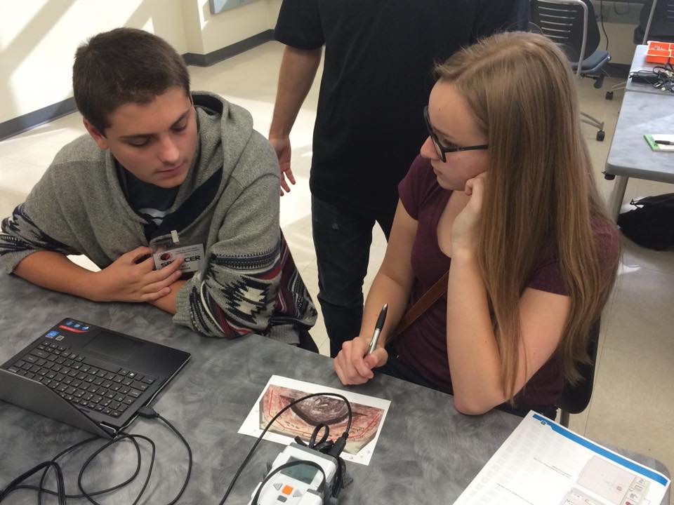 Students calculate how to have a successful Mars mission.
