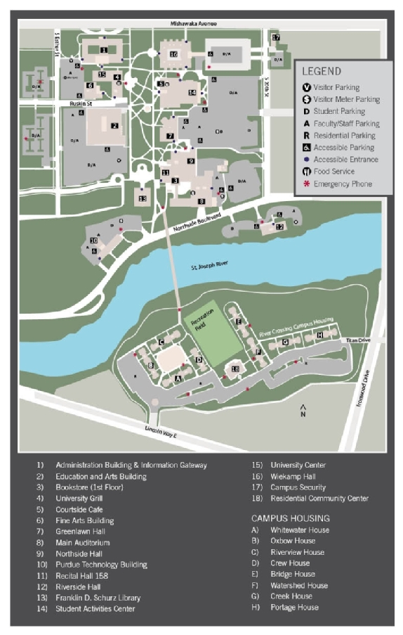 Map And Directions Purdue Polytechnic Institute