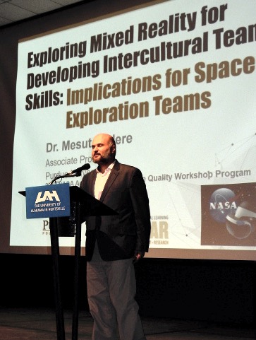 Mesut Akdere presented intercultural training strategy to NASA
