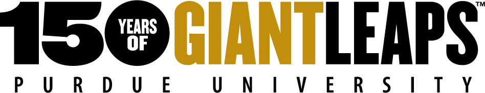 This research connects with Purdue's 150 Years of Giant Leaps to a Sustainable World - Innovate Today for a Sustainable Tomorrow