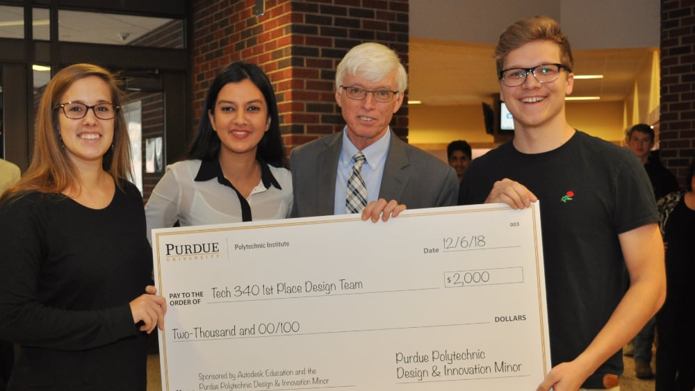 Lauren Schwab, Shaini Wilson, Dean Gary Bertoline & Jakob Kerr