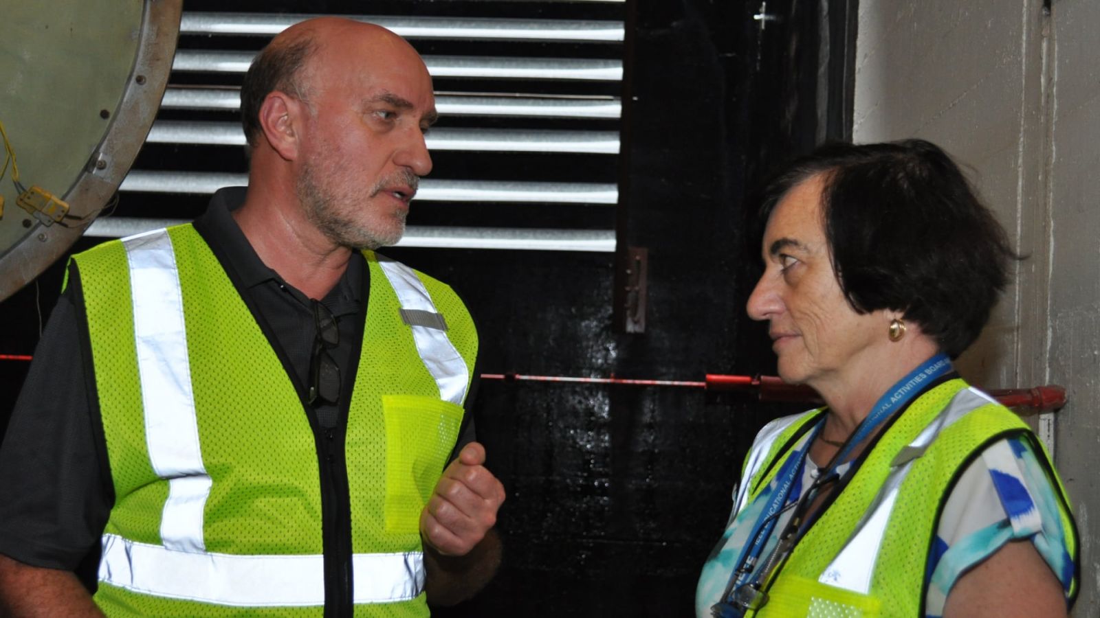 Sergey Dubikovsky, associate professor of aviation technology, and Anna Friesel, a professor in DTU’s Center for Electro-Technology