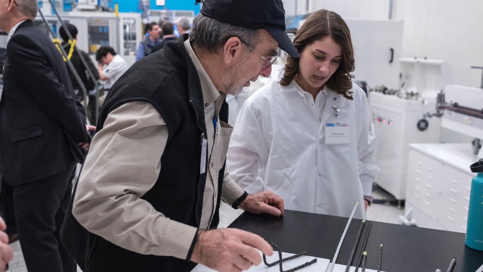 The new Manufacturing Design Laboratory, housed in Purdue University’s Composites Manufacturing and Simulation Center (CMSC), provides new space to explore advanced manufacturing possibilities. (Purdue Research Foundation photo/Oren Darling)