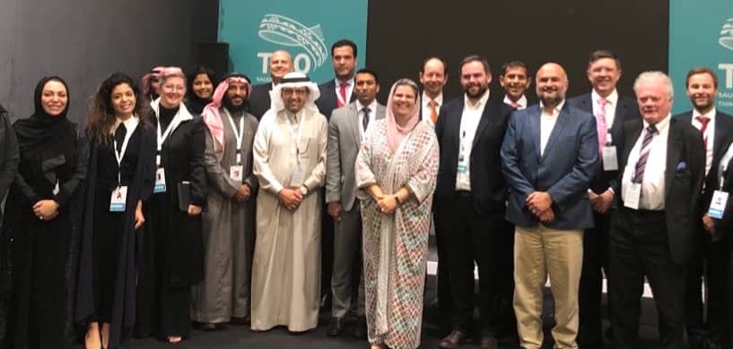 Members of the Taskforce on Economy, Employment, and Education in the Digital Age at the T20 Inception Conference for the G20 Summit. (Photo provided)