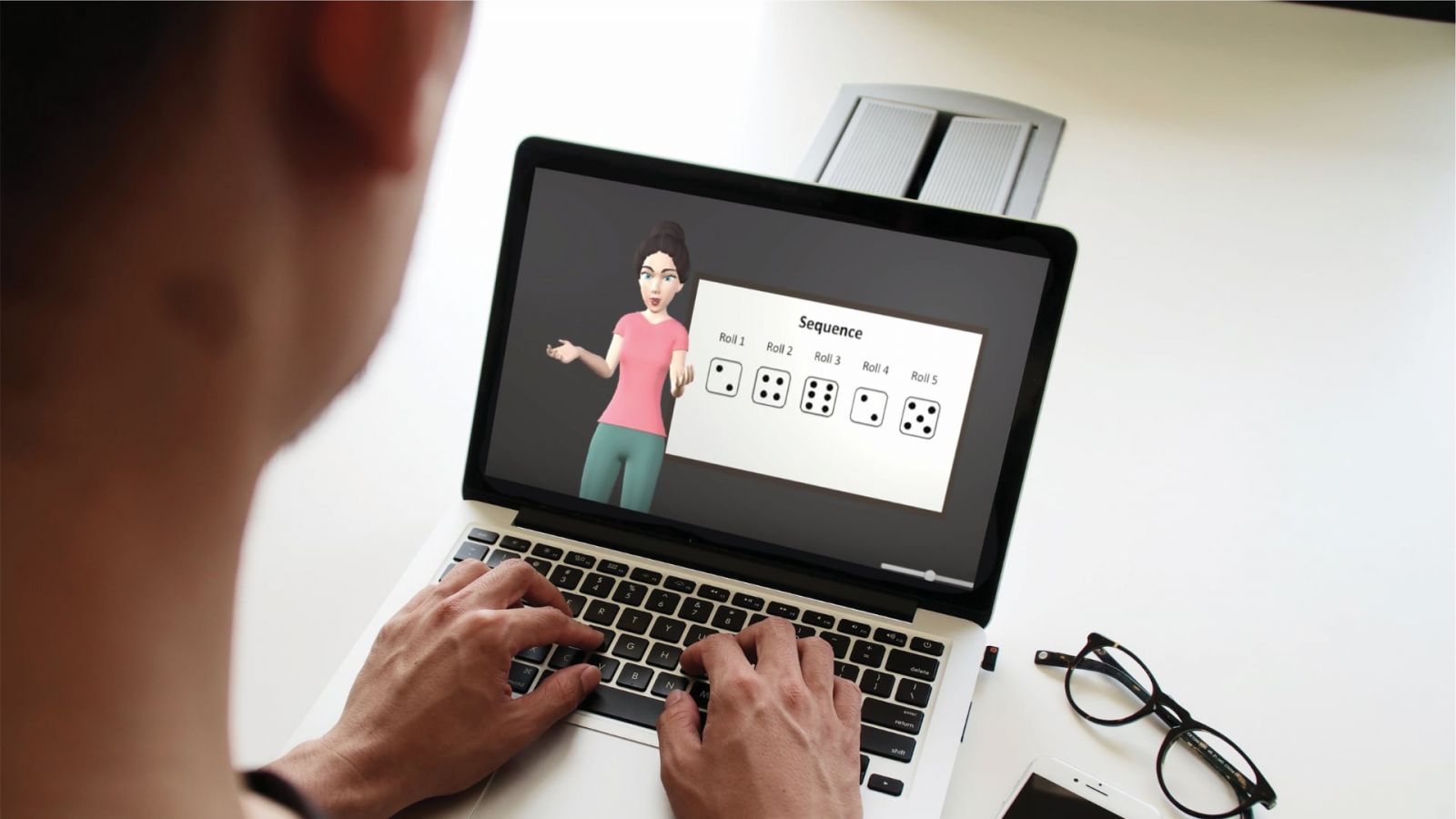 Virtual learning via lifelike computer-generated instructors