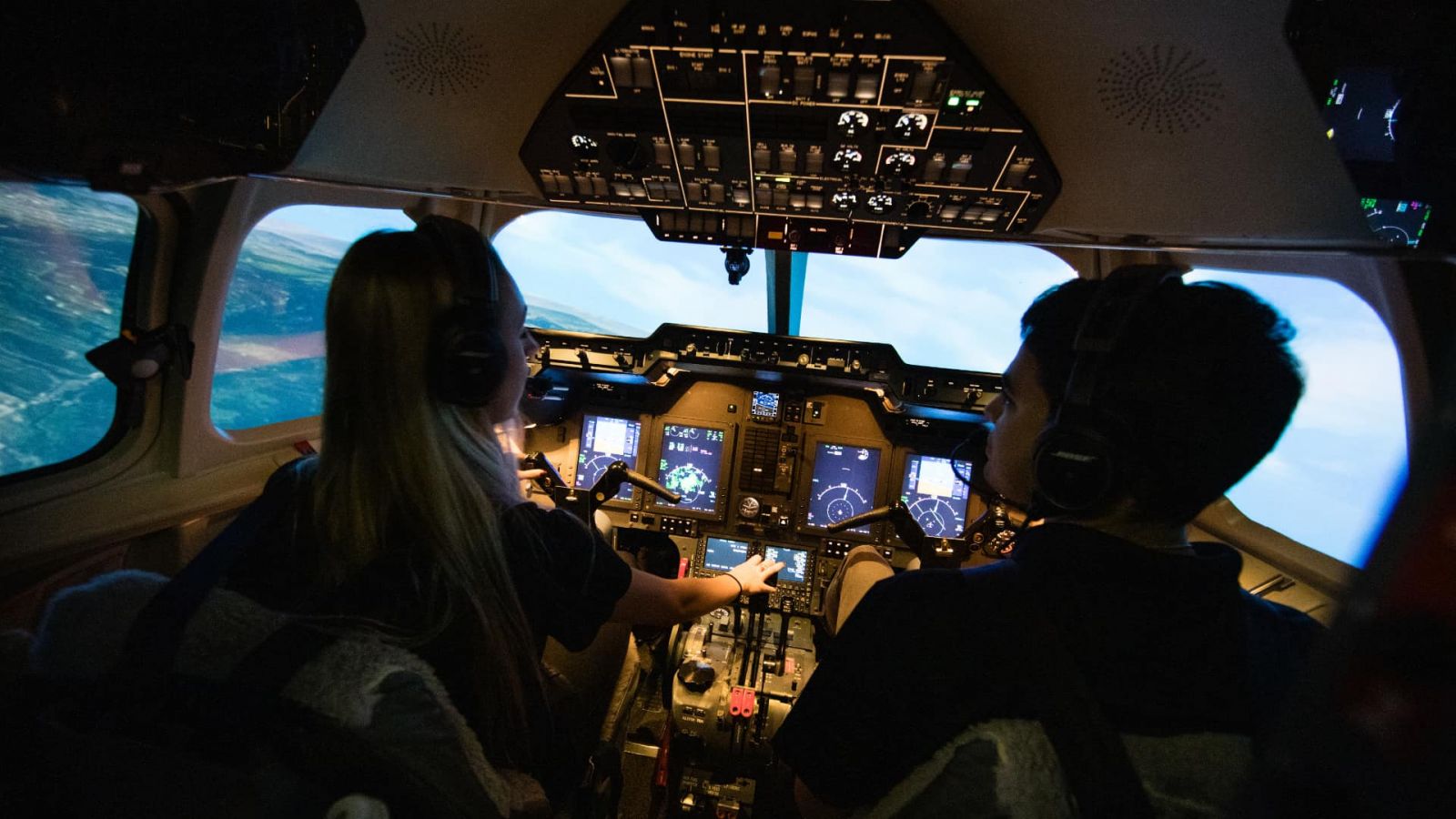 Modern Flight Simulators Partnerships Might Help Colleges Address Need For New Pilots Purdue