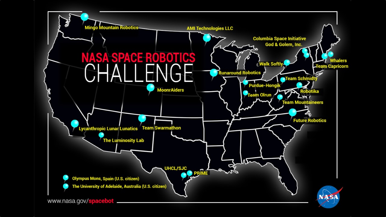 Out of 114 registered teams, 22 teams successfully addressed the NASA needs and submitted qualifying entries, allowing them to move on to the final competition round.