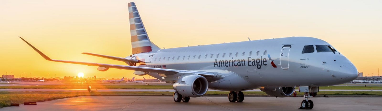An American Eagle Embraer 175 aircraft operated by Envoy Air will be on display at Purdue Aviation Day. (Photo provided)