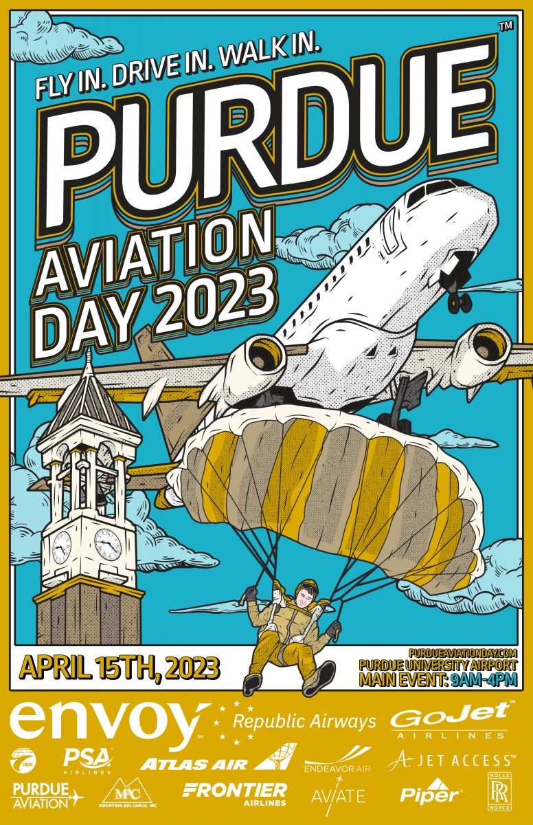 Aviation Day to feature alumni pilots, parachute team, commercial and