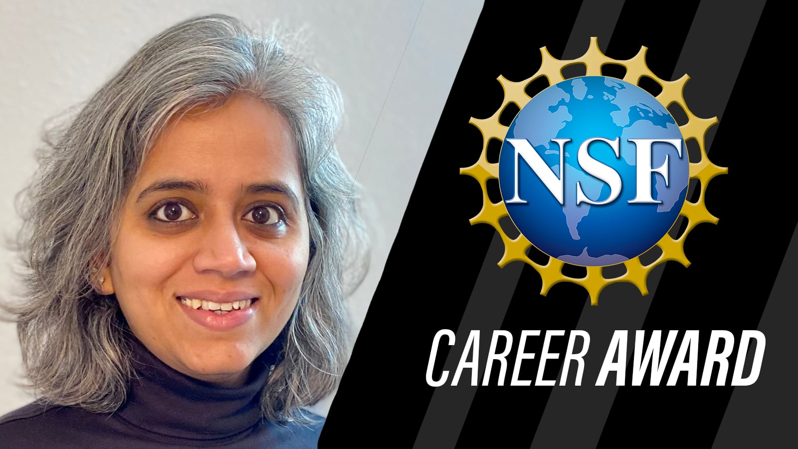 Romila Pradhan (Photo provided) & National Science Foundation (NSF) CAREER Award