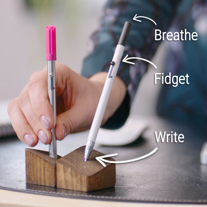 A model of the breathing pen and its three functions. (Photo provided)