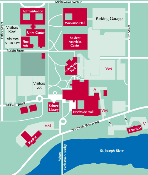 Main Campus Map