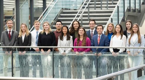 The first cohort of Kiewit Scholars includes 15 students, 11 from the College of Engineering and four from Polytechnic.