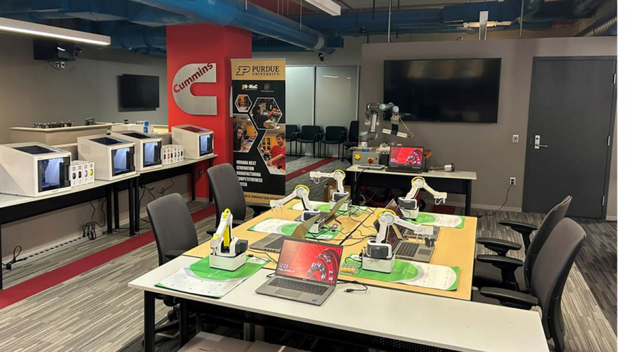The Cummins Design and Innovation Studio in partnership with Purdue IN-MaC. (Photo provided)