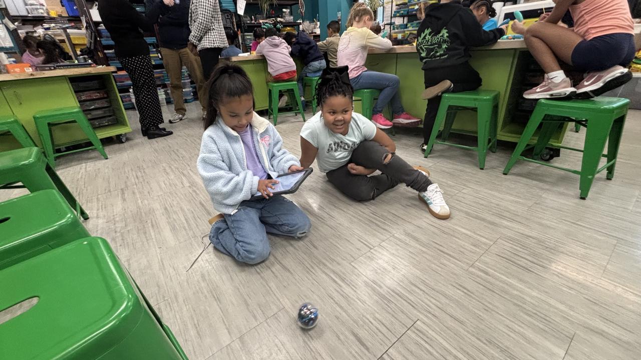 A new Design and Innovation Studio on the day of its ribbon-cutting. (Photo provided: Sascha Harrell)