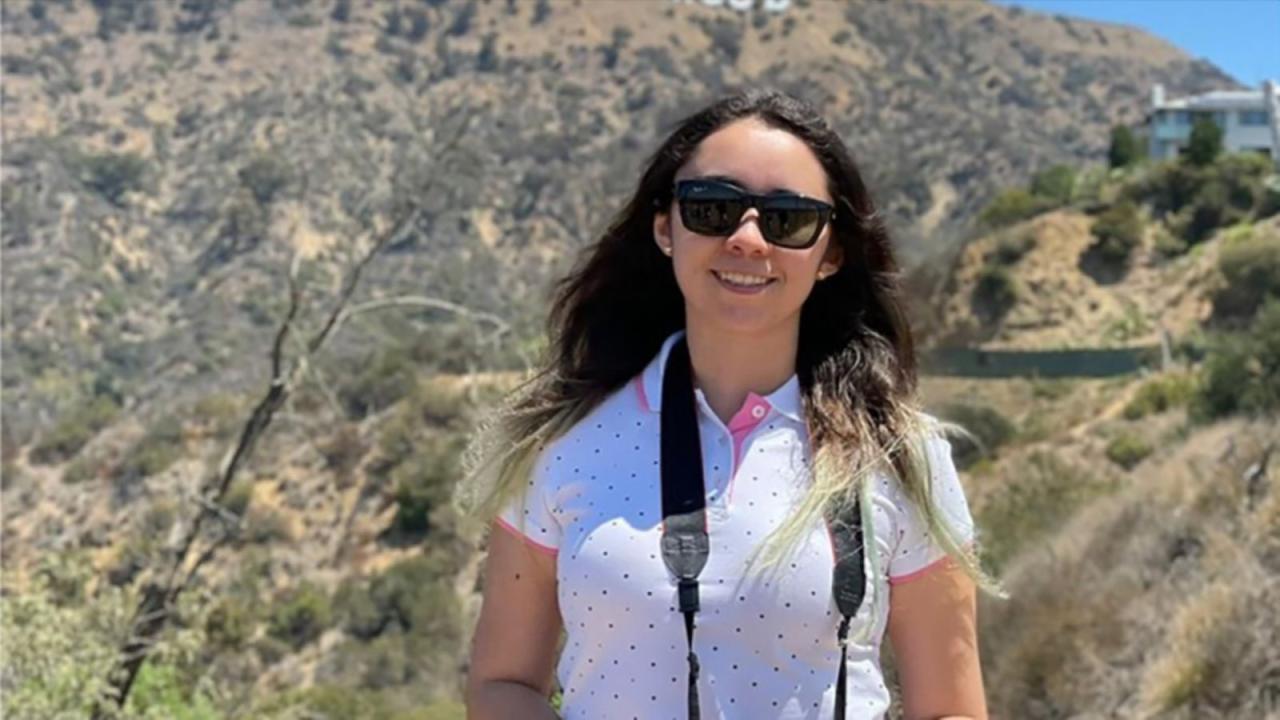 Angela Jimenez, recipient of Purdue Polytechnic’s Andrews Fellowship and Presidential Excellence Award, is advancing her Ph.D. in technology while building research skills, teaching Spanish, and strengthening community connections on campus. 