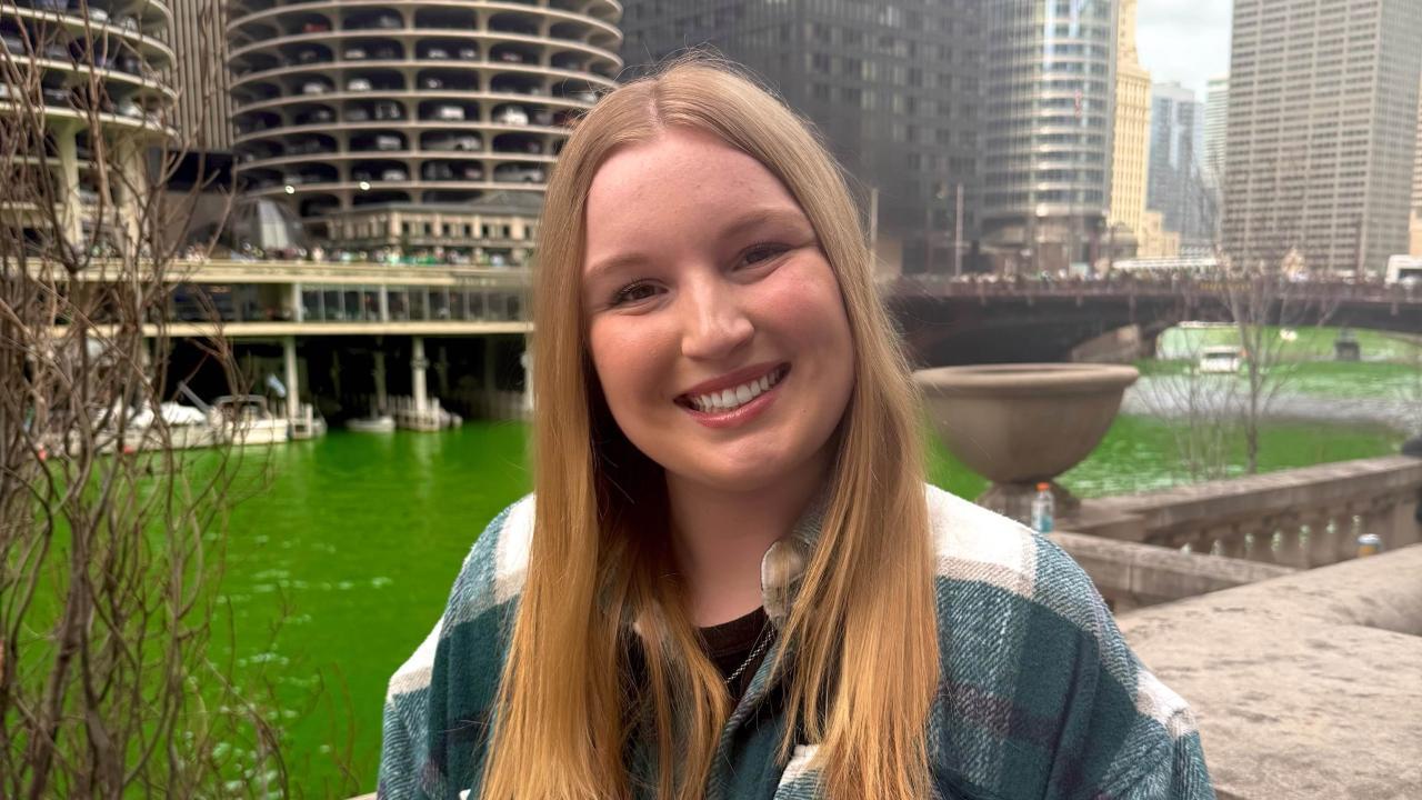 O'Neill in Chicago during St. Patrick's Day. (Photo provided)