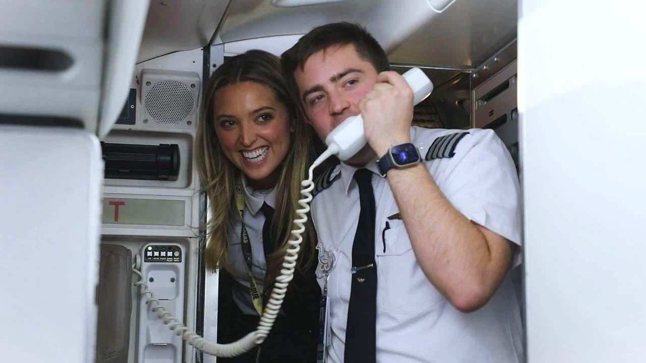 Caitlyn and Bailey James. (Photo provided: CommuteAir)