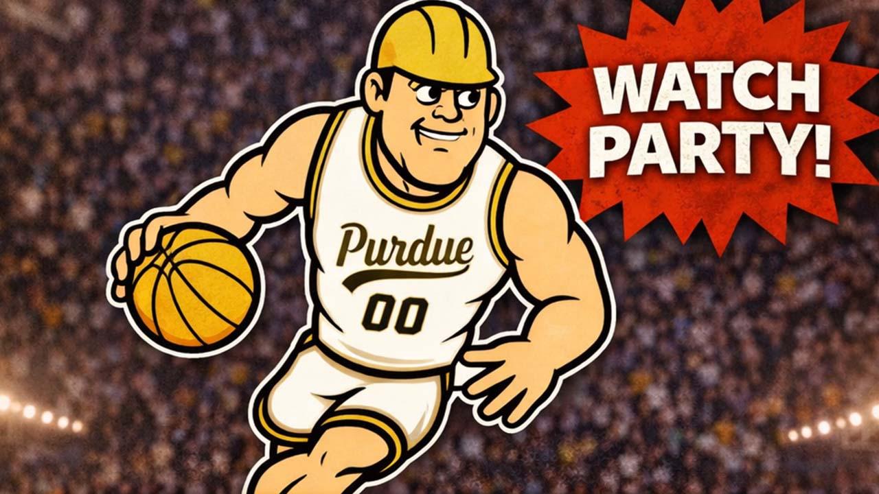Purdue v IU Bball Game Watch Party