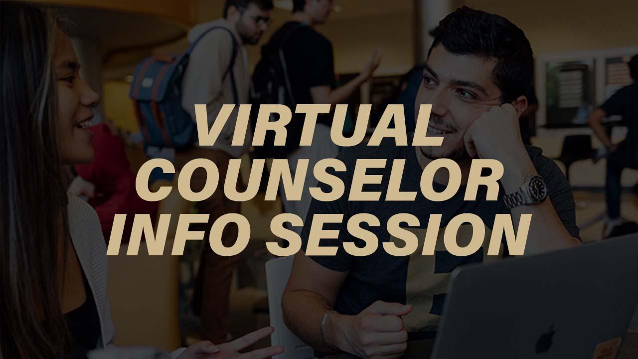 Counselor Virtual Info Session