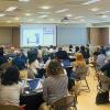 Farid El Breidi presenting during Purdue's inaugural AI Academy. (Photo provided)